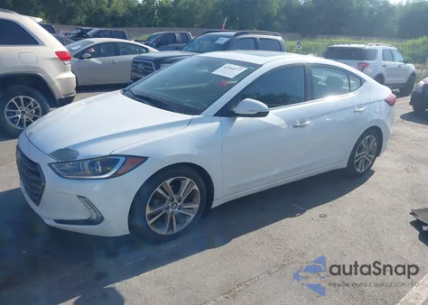 2017 Hyundai Elantra Limited из США, поврежденный, VIN 5NPD84LF0HH032690